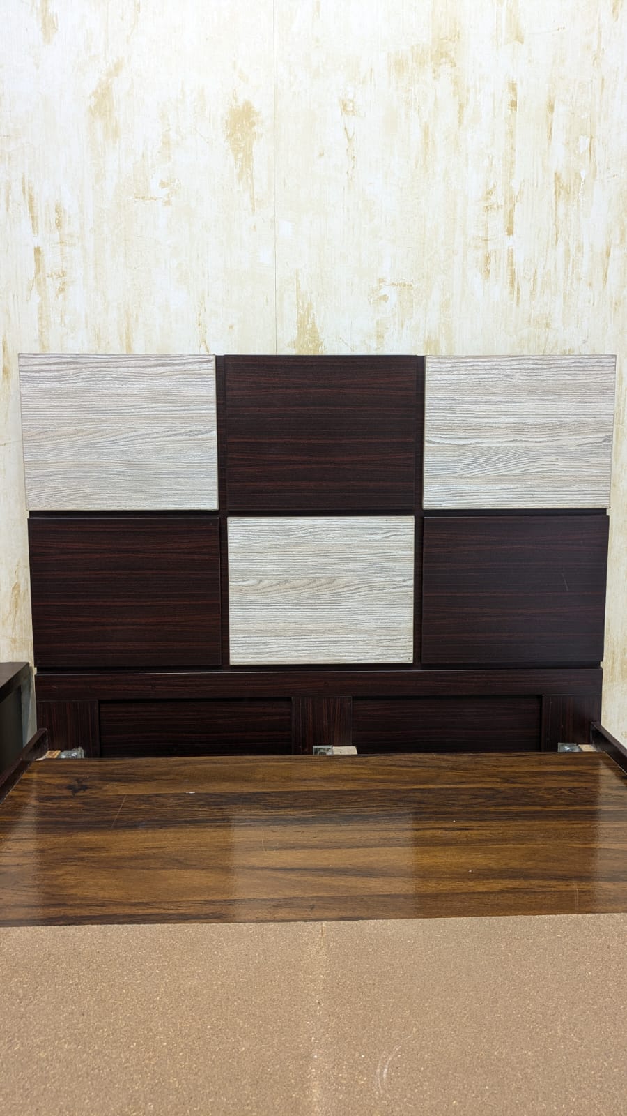 Twin Size Bed with 1 Side Table