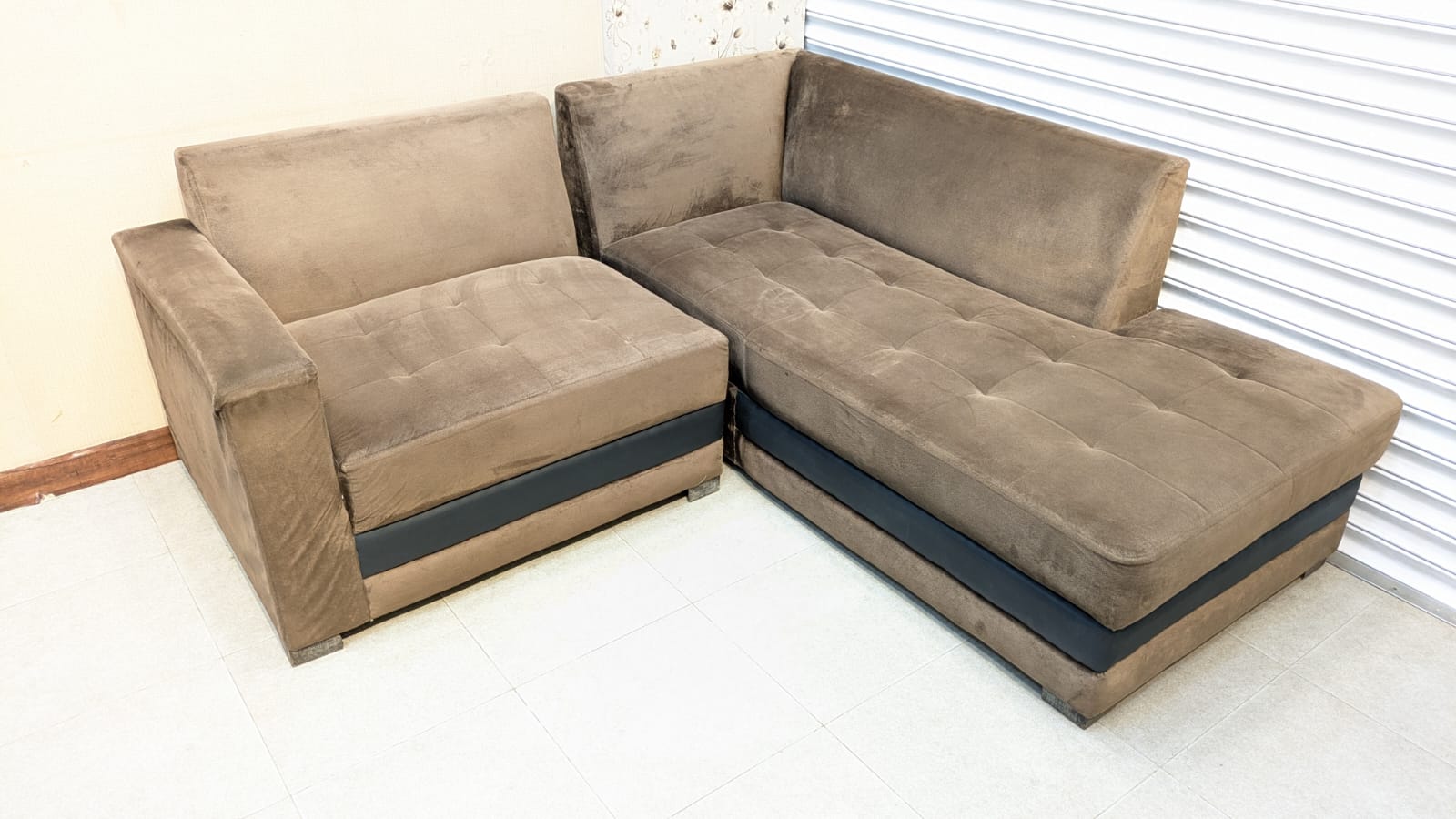 4.5 Seater L Shape Sofa Set
