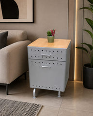 Modern 2-Drawer File Cabinet