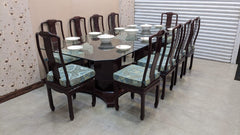 Antique Imported Chinese 10 Seater Dining Table