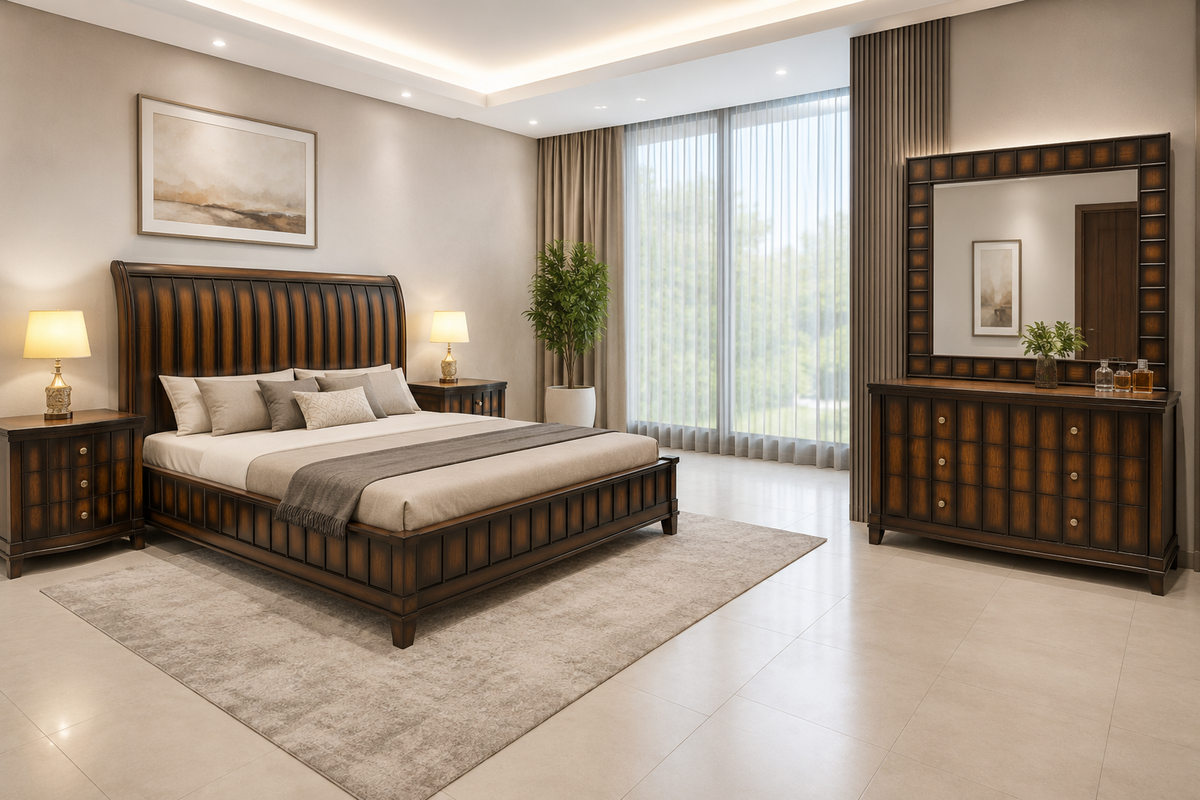 King Size Bed Set