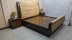 King Size Bed With 2 Side Tables