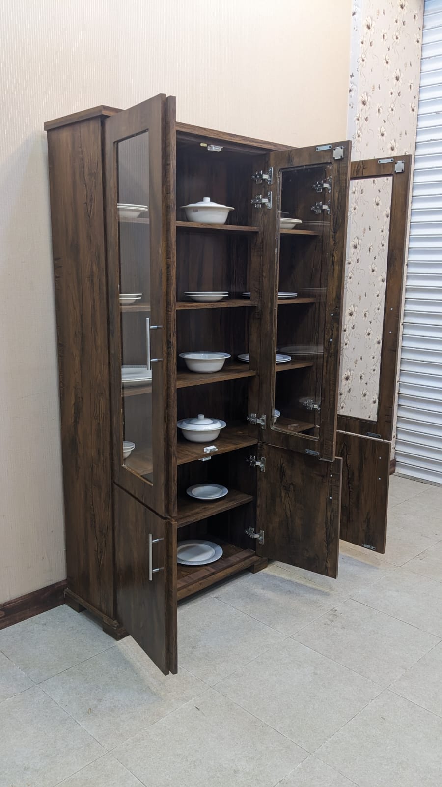 New 3 Door Crockery Divider