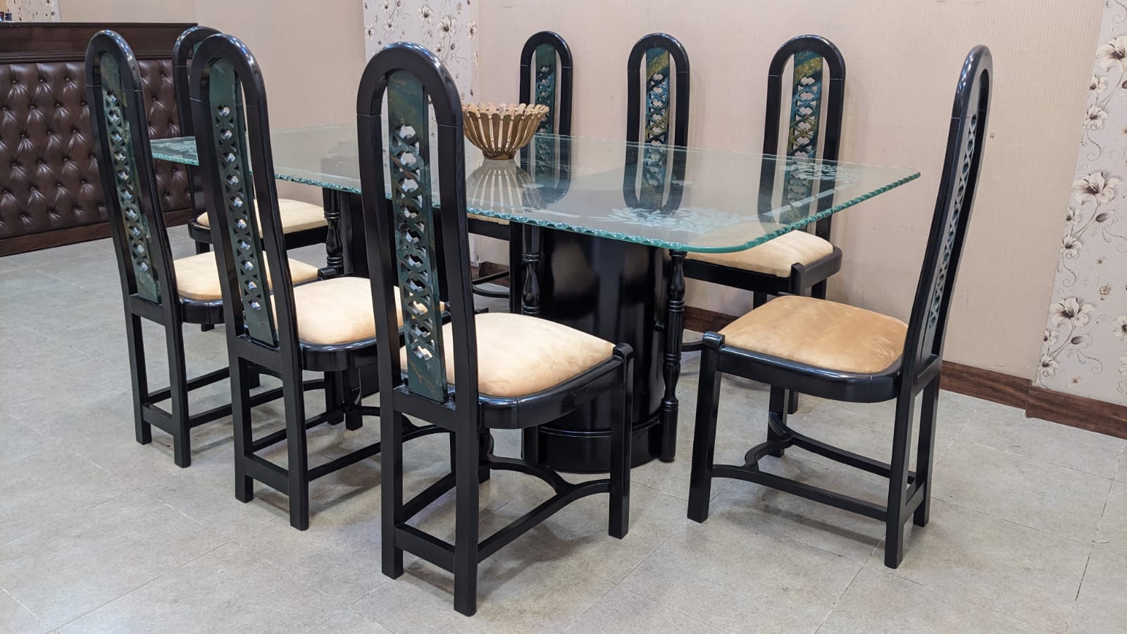 Sheesham Wood 8 Seater Dining Table