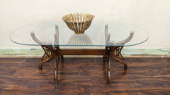 Pure Sheesham Wood Center & Side Tables Set