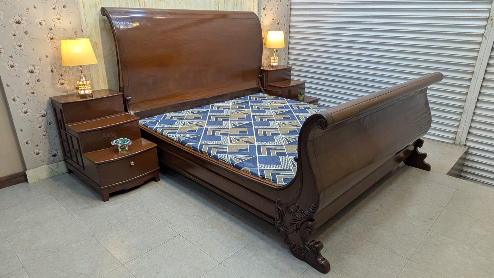 Imported King Size Bed Set