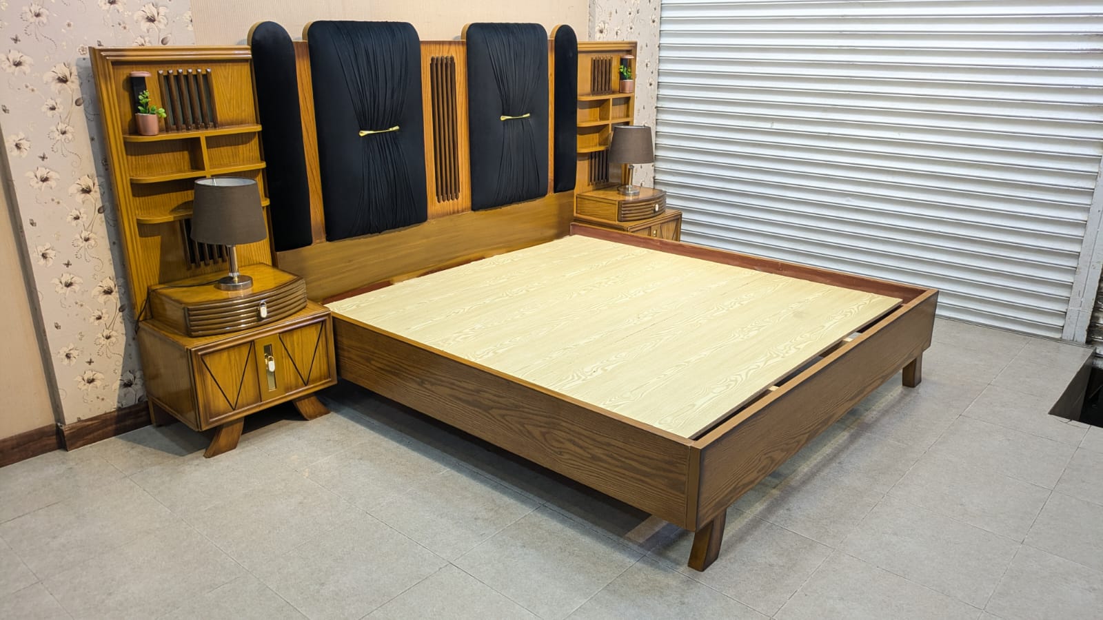 Turkish King Size Bedroom Set with Mattress