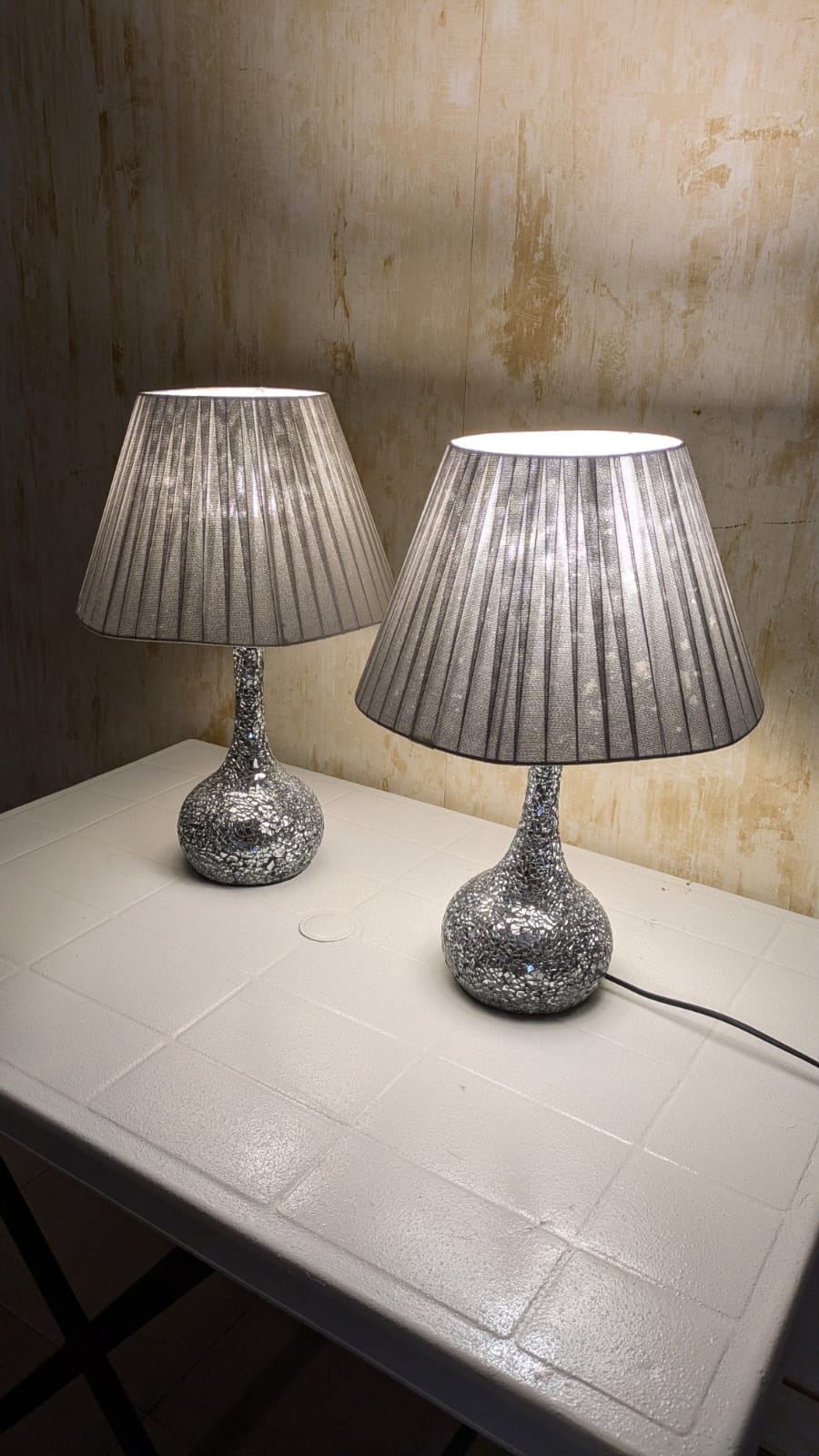 Imported Elegant Table lamps pair