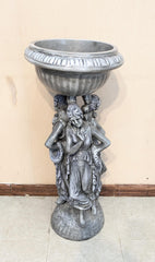 Brand New 3 Lady Sculpture Flower Pot