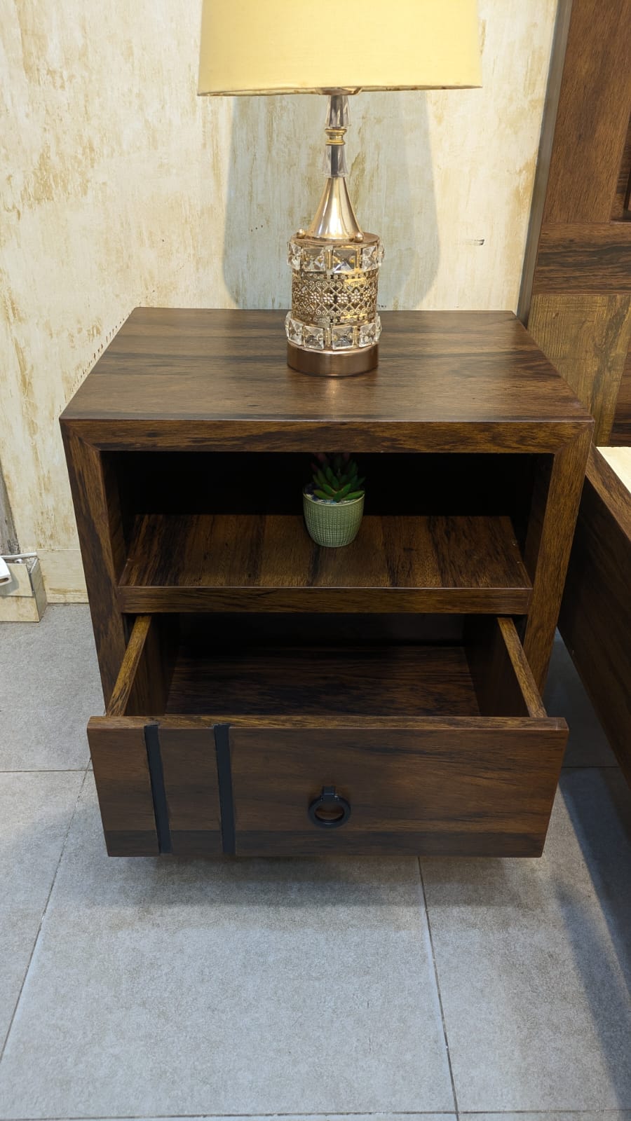 Brand New Single Bed With Side table