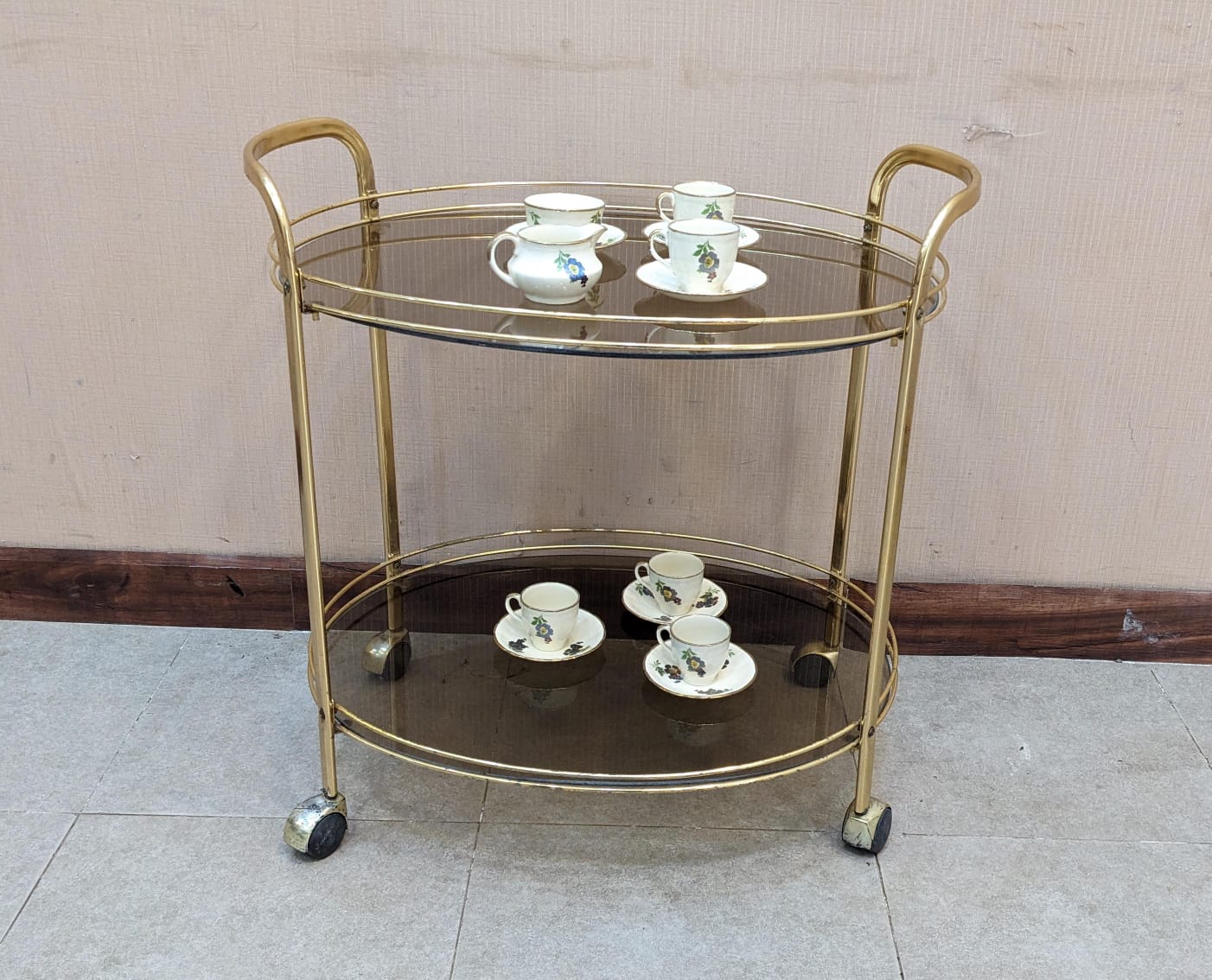 2 Tier Tea Trolley
