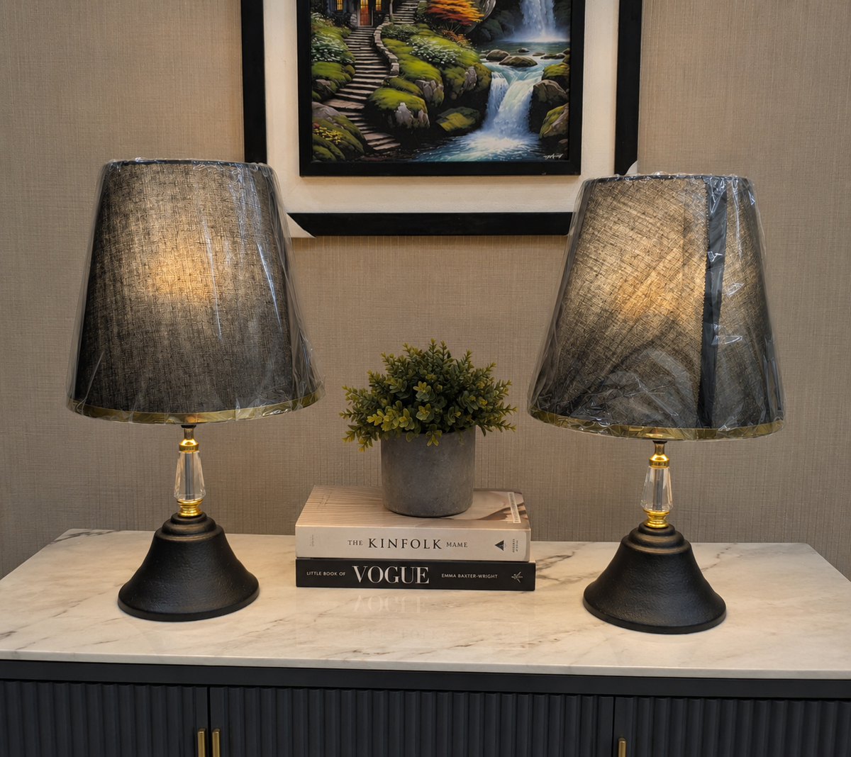 Brand New Pair Of Table Lamps