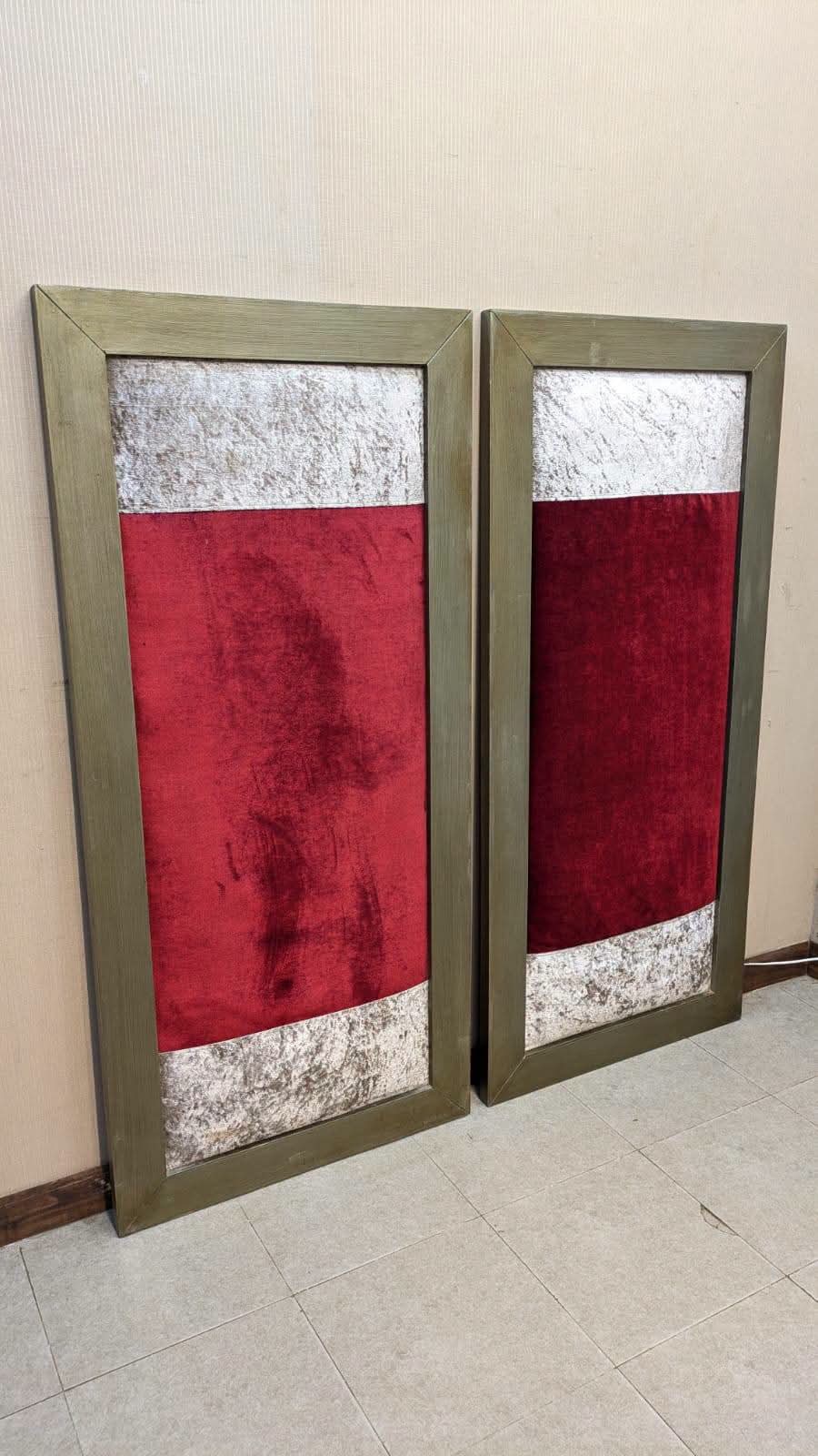 Pair Of Wall Mounted Panels