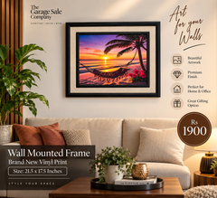 Wall Mounted Vinyl Frame