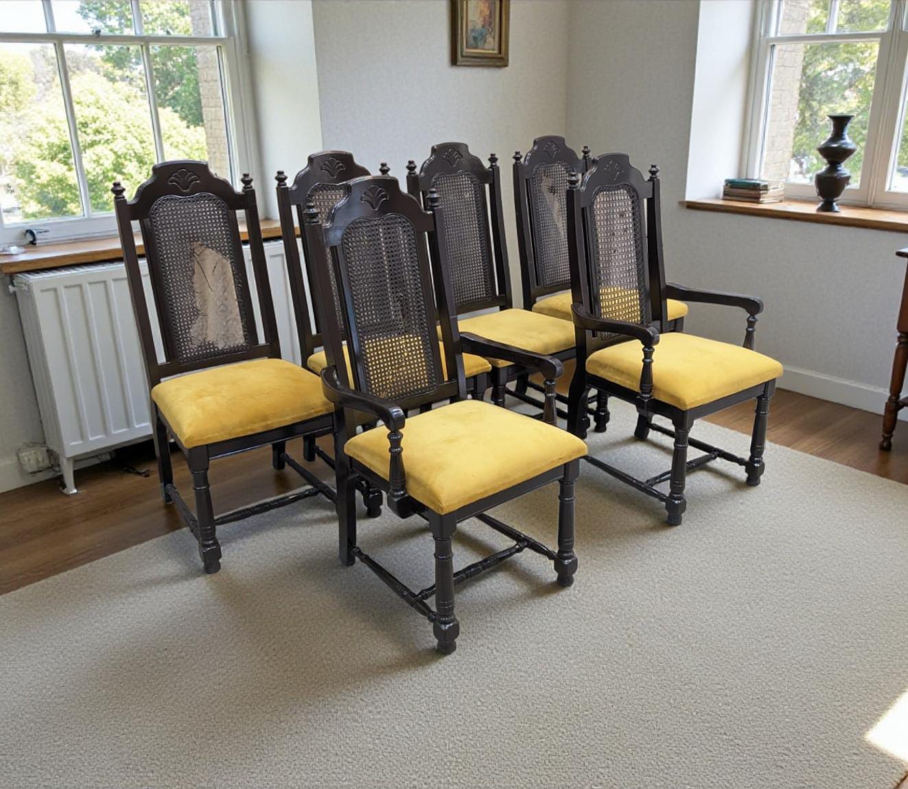 Imported USA 6 Dining Chairs