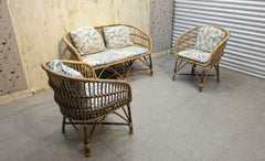 Cane Rattan 4 Seater Sofa Set