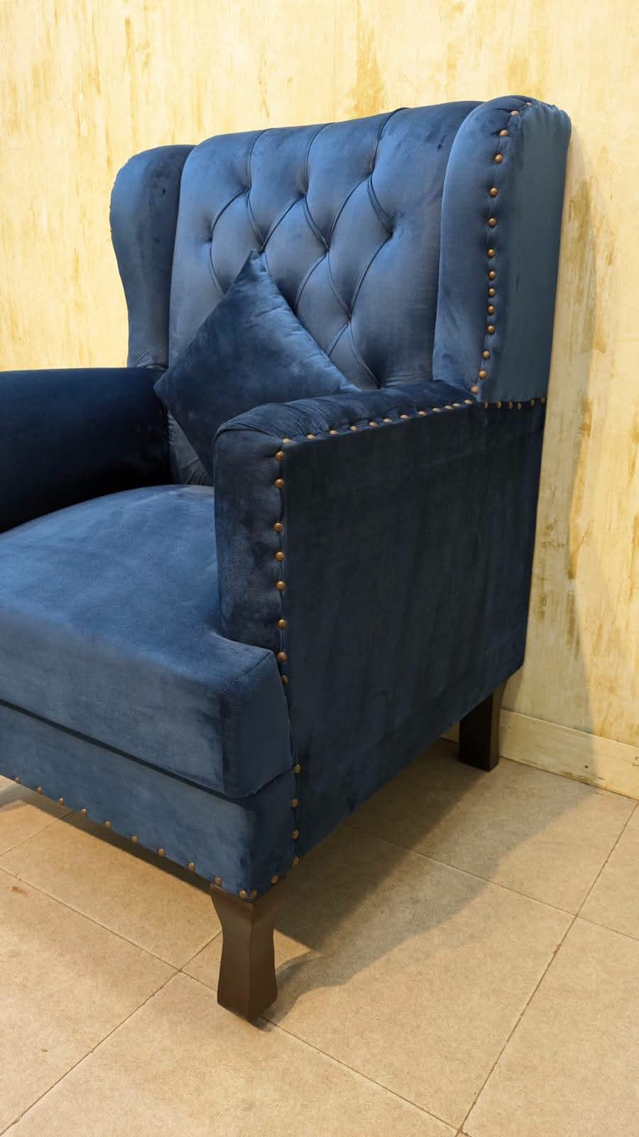 Pair of Chesterfield High-Back Chairs ✨