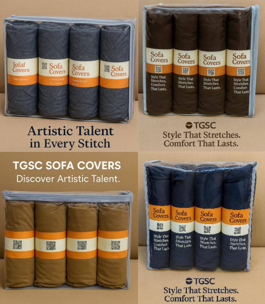 Premium Sofa Covers  1,2,3 Seater 5 Colors