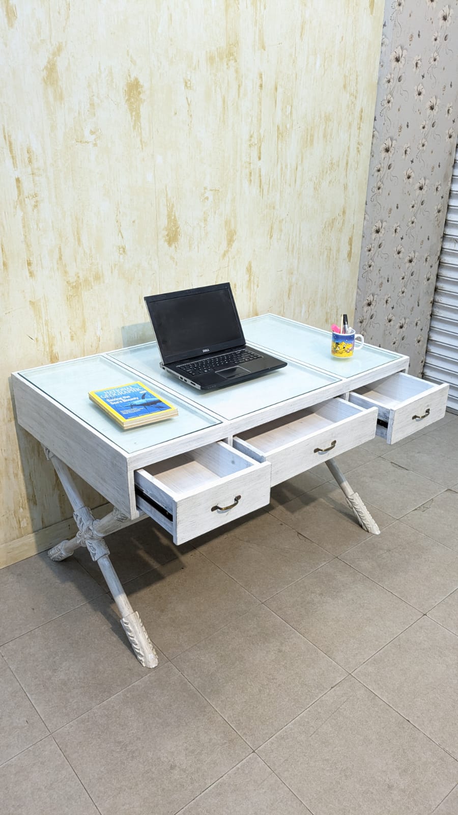 Writing desk with chair