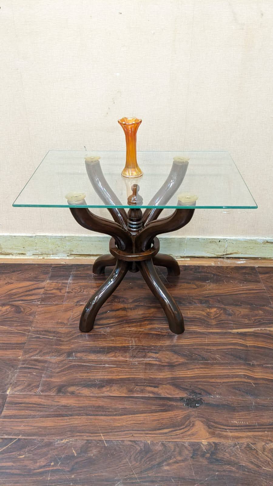 Sheesham Wood Center & Side Tables Set