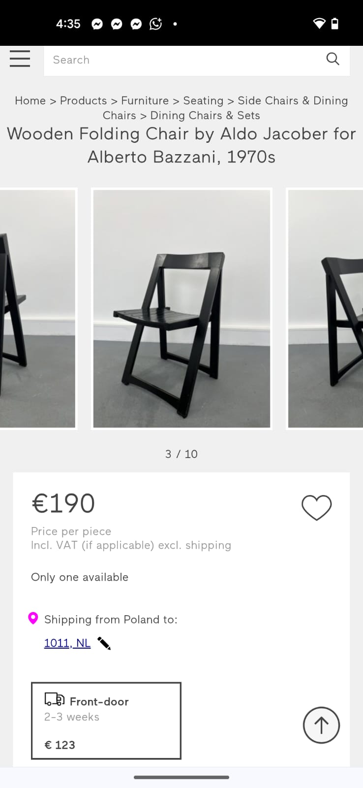 Imported Folding Chair