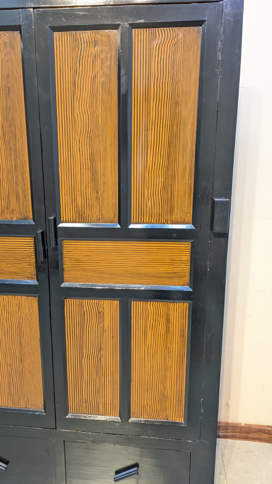 Solid Diyar Wood 2 Door Almirah