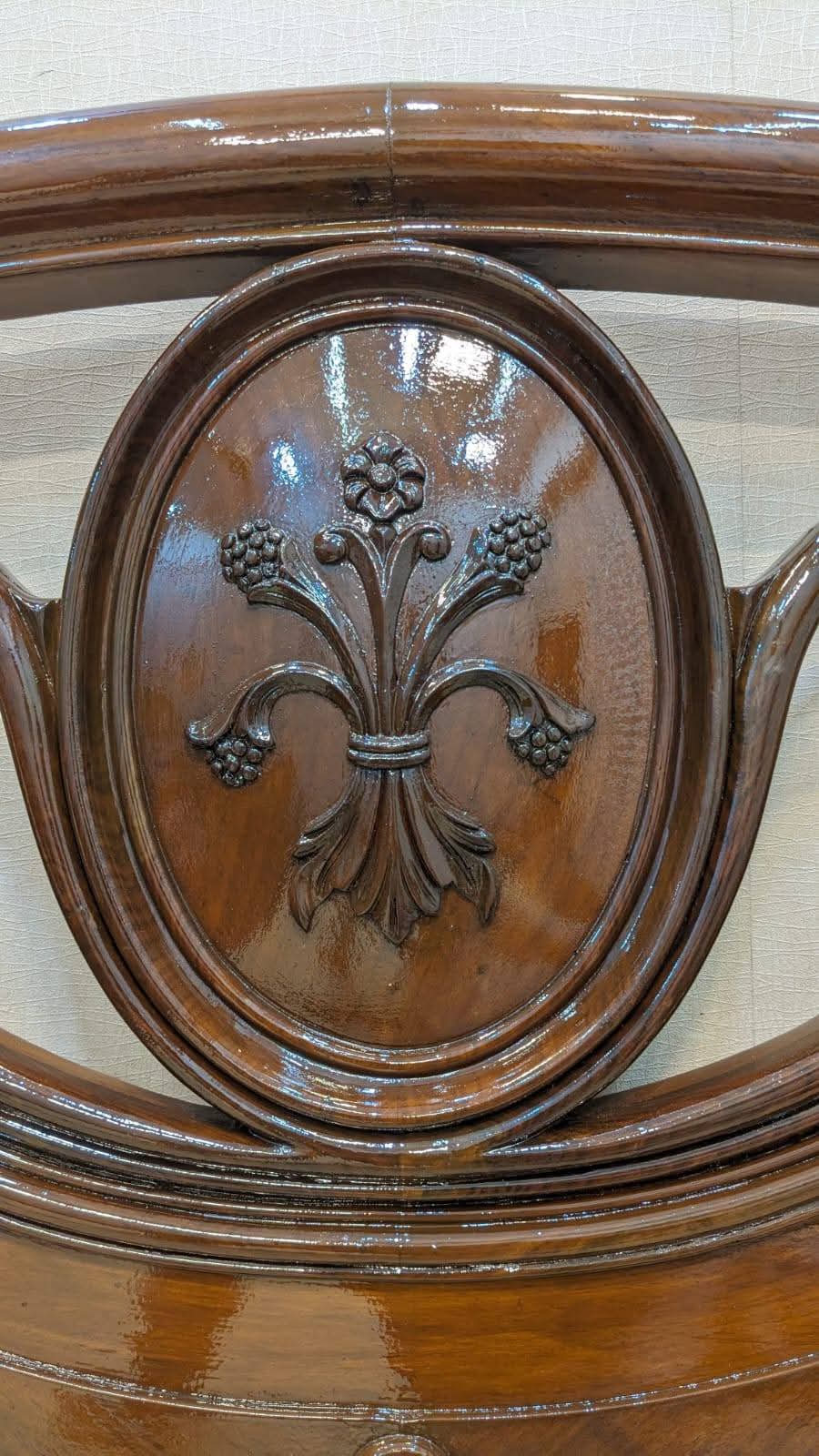 Sheesham Wood King Size Bed with 2 Side Tables