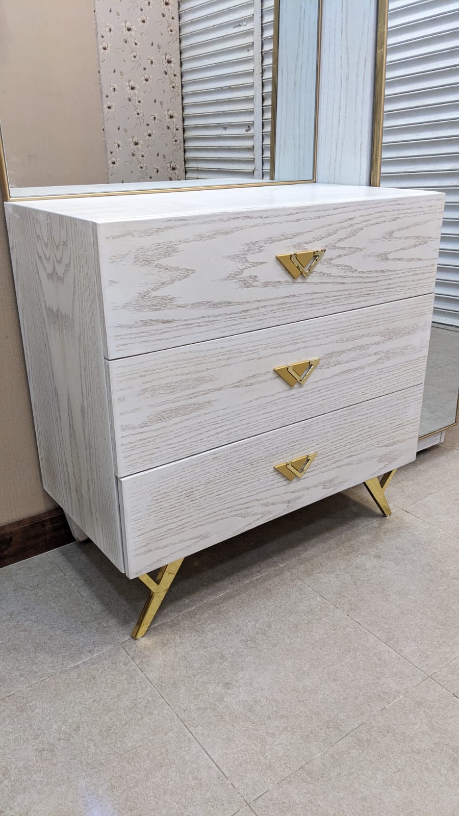 King Size Bedroom Set with Spring Mattress