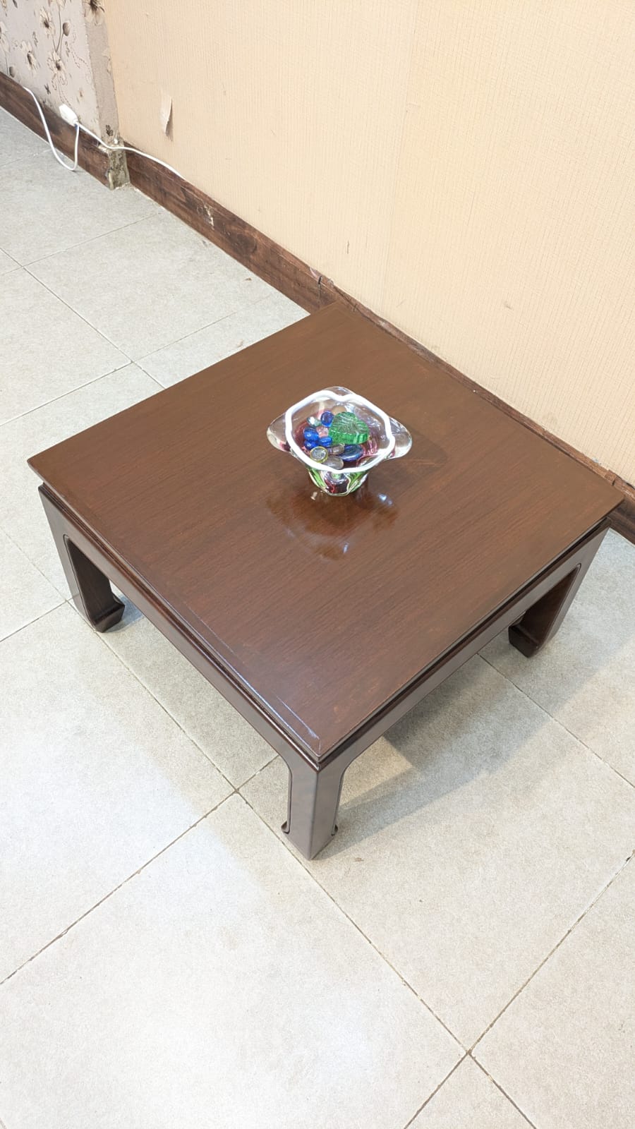 Center Table with 2 Side Tables Set