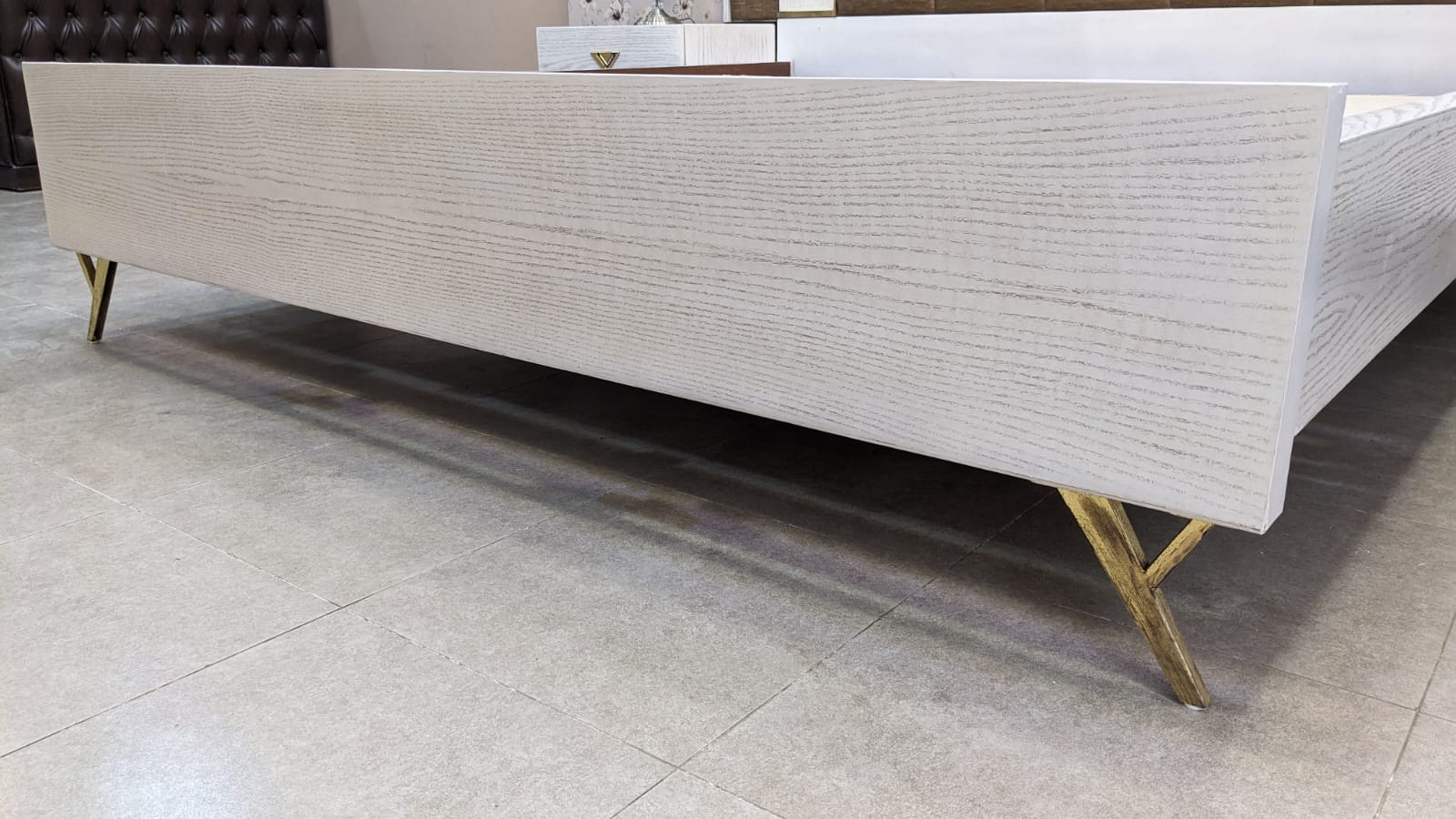 King Size Bedroom Set with Spring Mattress