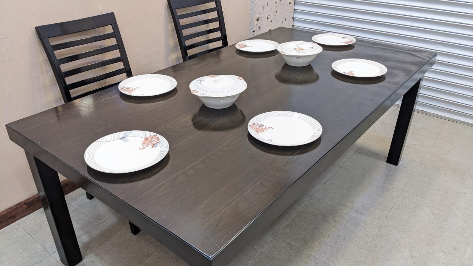 Habitt Trapezoid 6 Person Dining Table