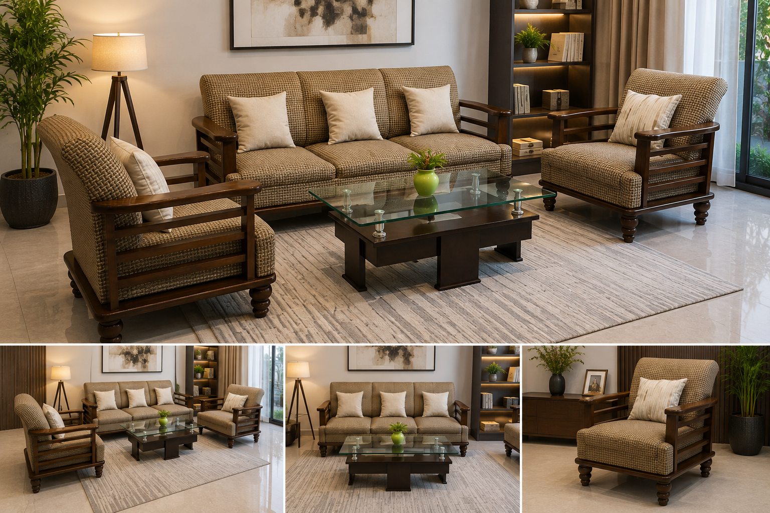 5 Seater Sofa Set
