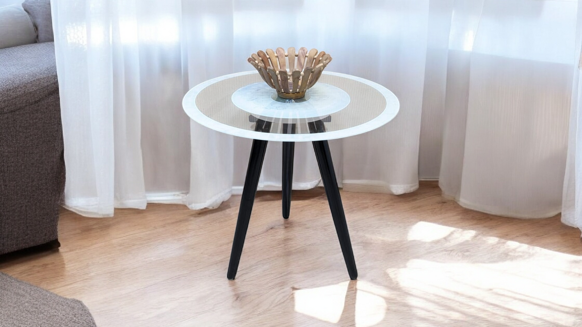 Rotating Top Corner Table