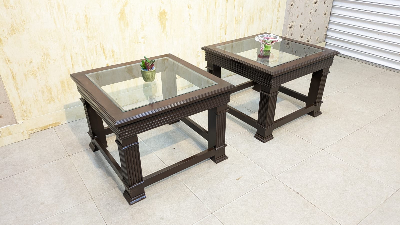 Pair Of Corner Table