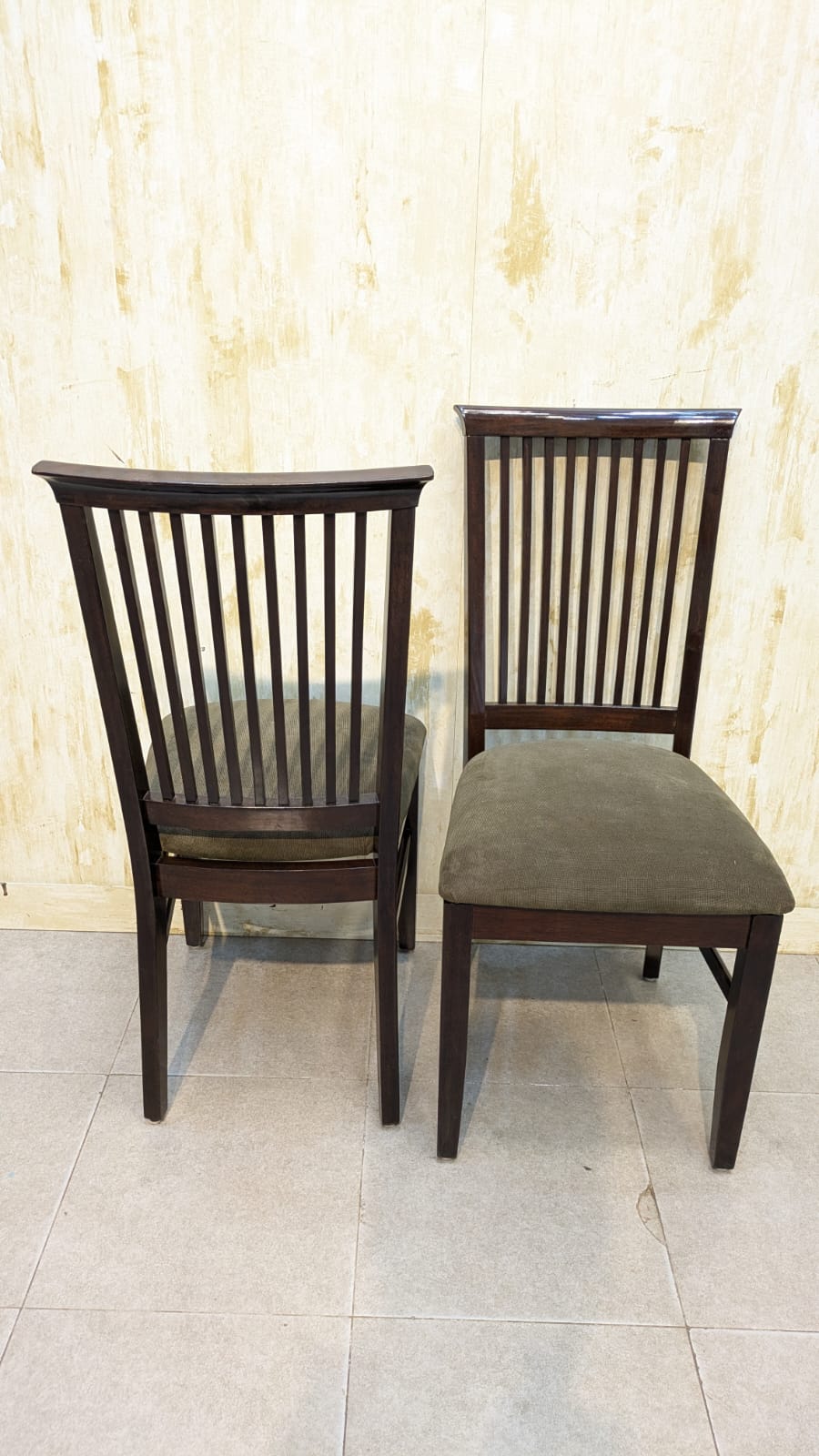 Imported Solid Beech Wood 6 Seater Dining Set