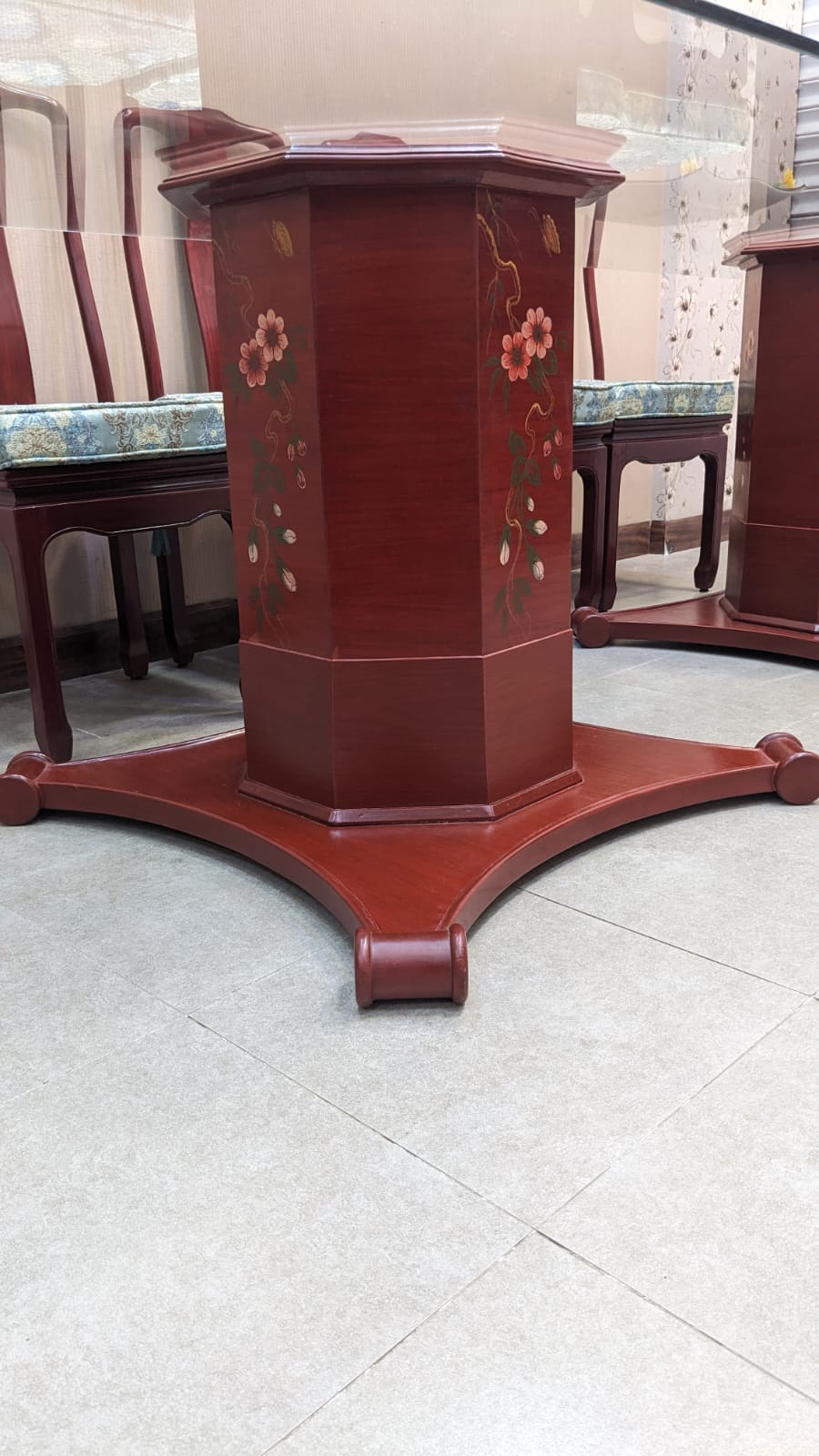 Antique Imported Chinese 10 Seater Dining Table