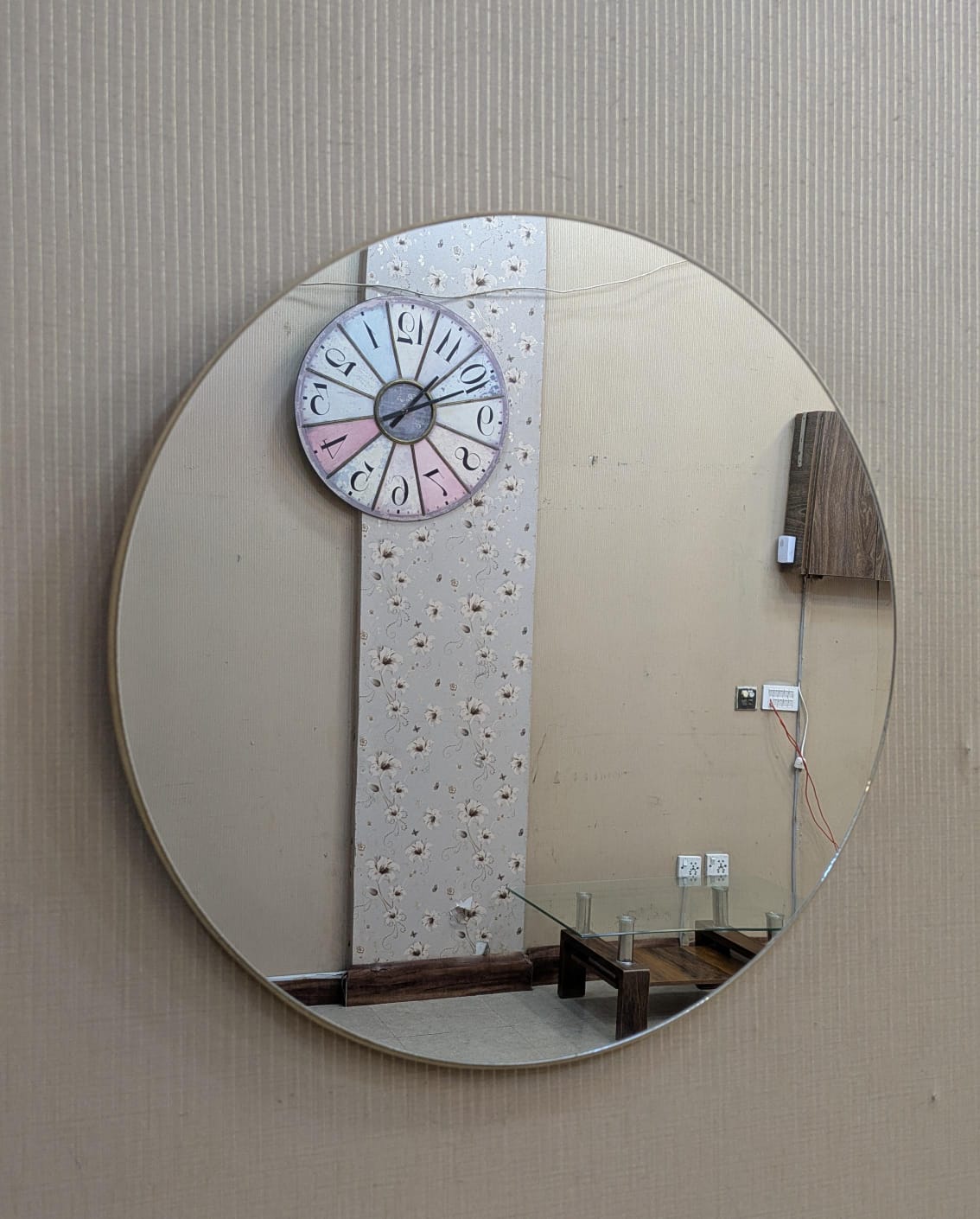 BEAUTIFUL ROUND WALL MIRROR – SET OF 3 PIECES