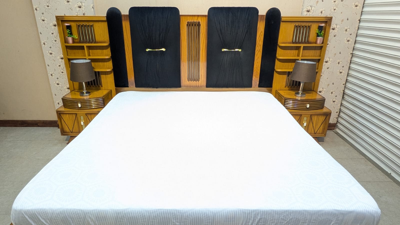 Turkish King Size Bedroom Set with Mattress