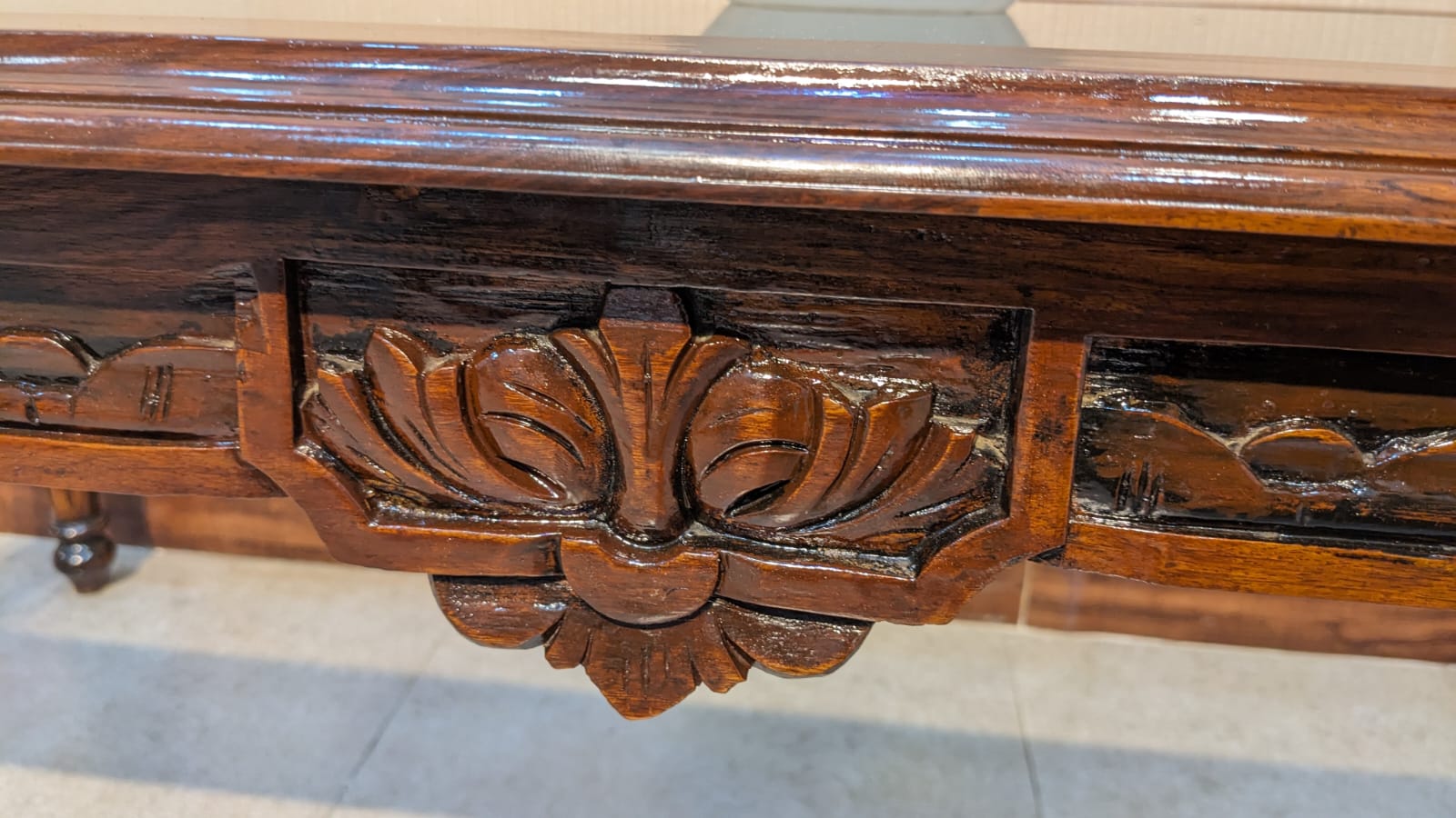 Solid Sheesham Wood Center & Side Tables Set