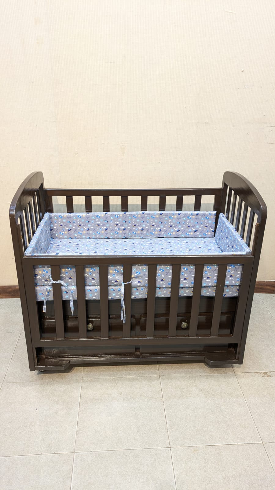 Baby Cot with Mattress