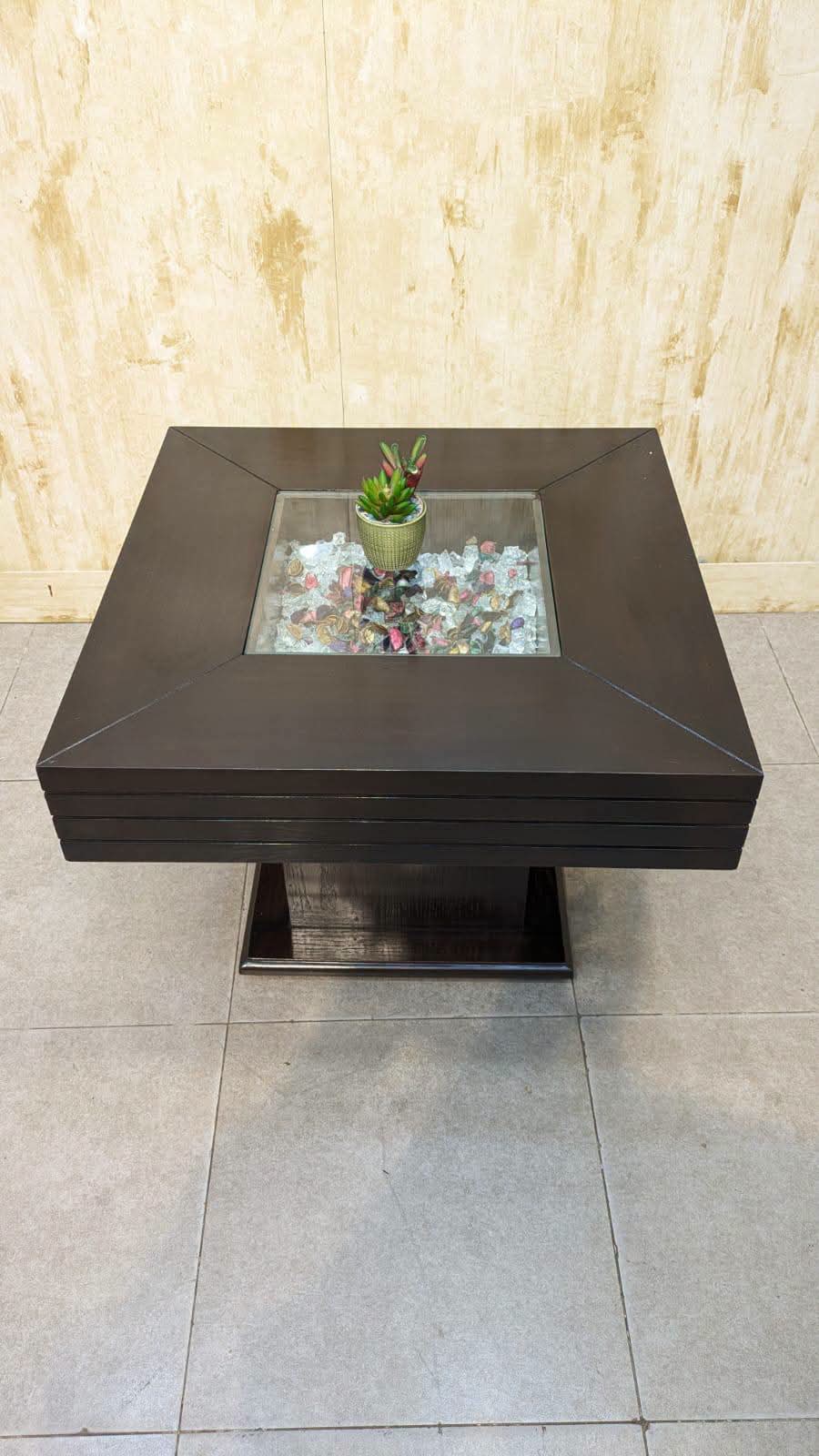 Center Table with 2 Side Tables Set