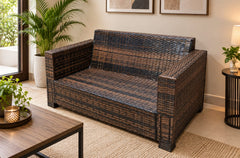 2 Seater Outdoor Rattan Sofa