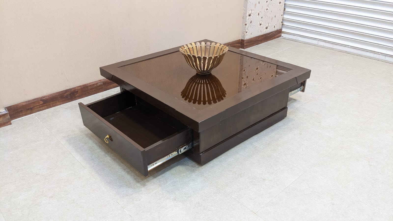 Center Table with Drawers