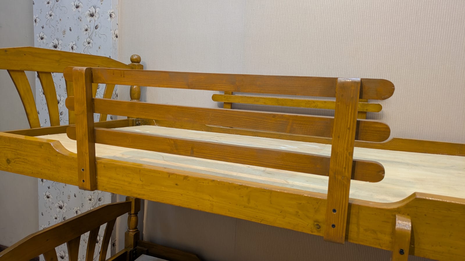 Solid Diyar Wood Bunk Bed