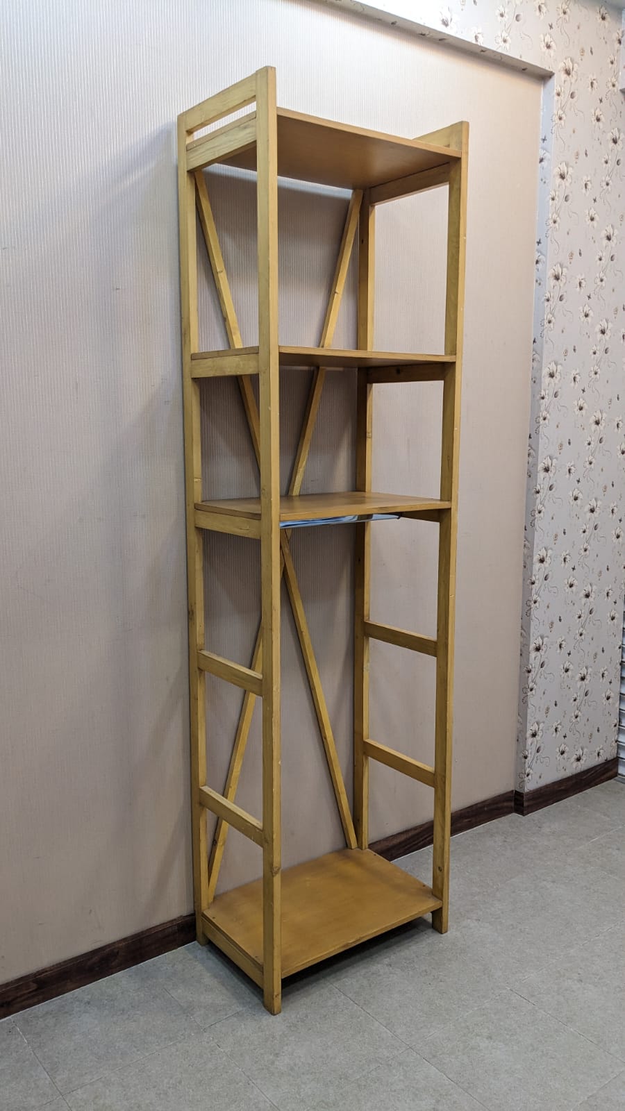 Pure Wooden Clothes Rack