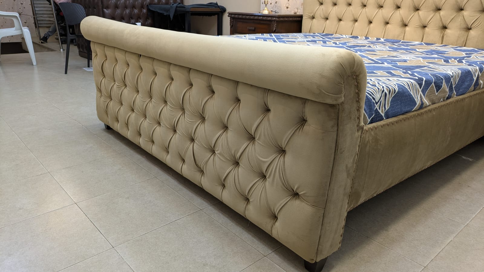 Modern Design King Size Bed Set