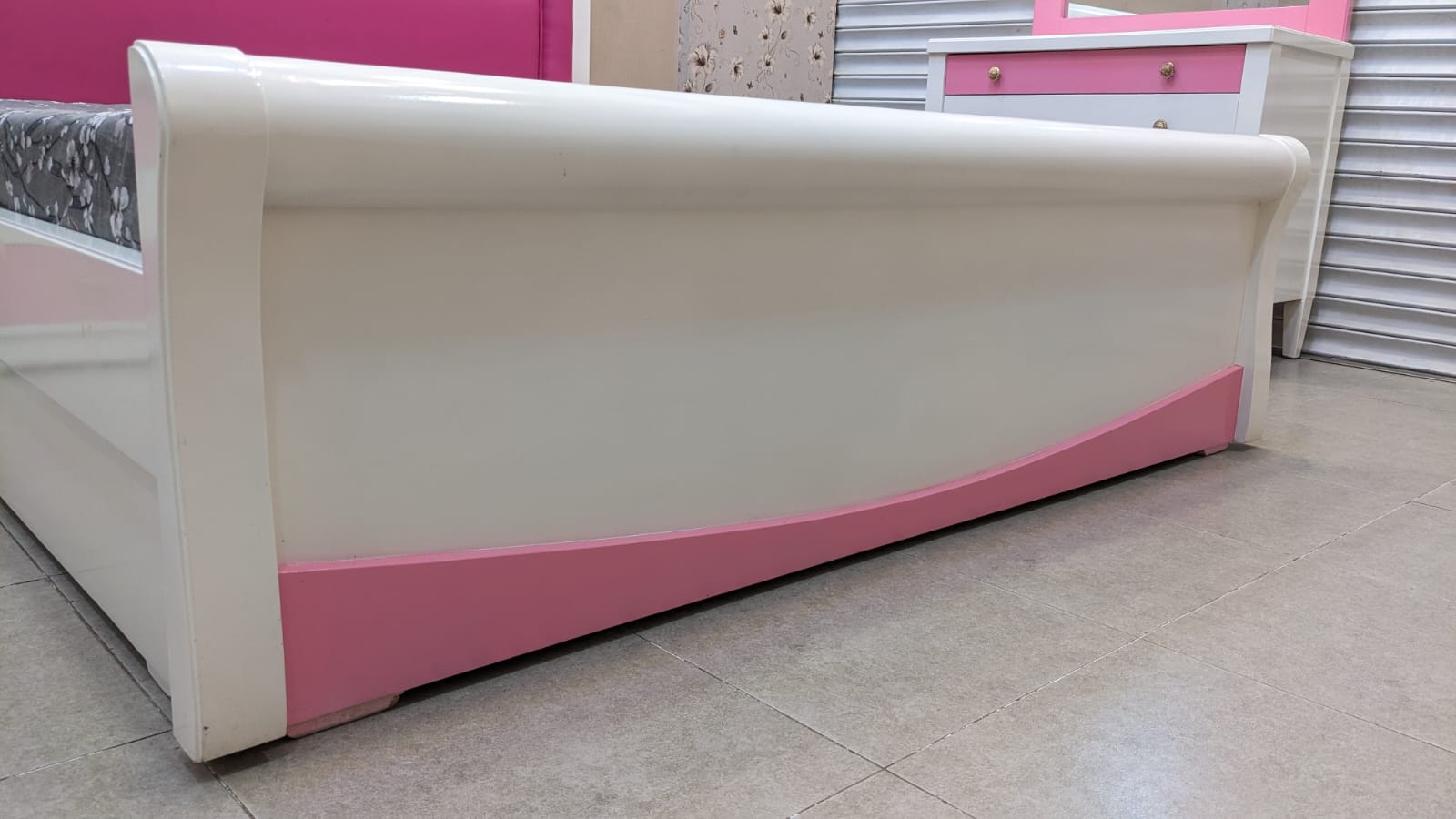 Princess Theme Queen Size Bed Set with Mattress