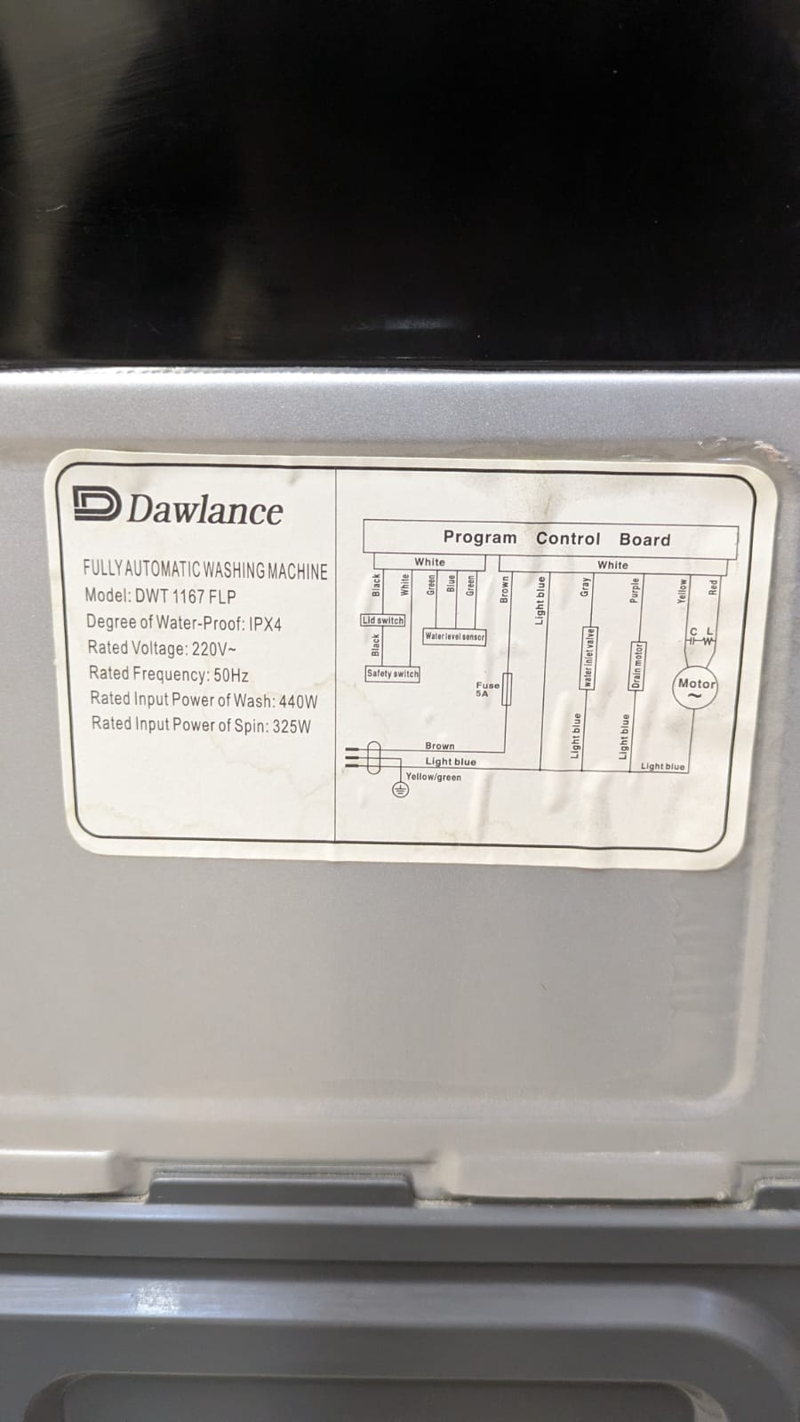 Dawlance Fully Automatic Washing Machine