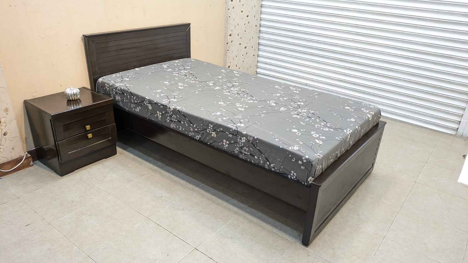Pair of Single Beds with Dura Comfort Foam Mattresses