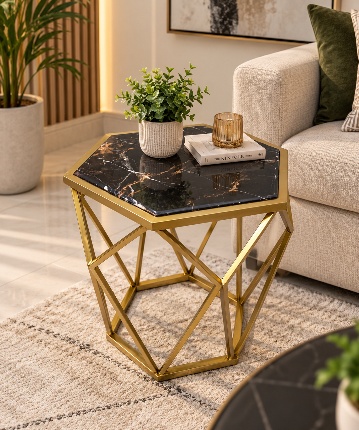 Corner table